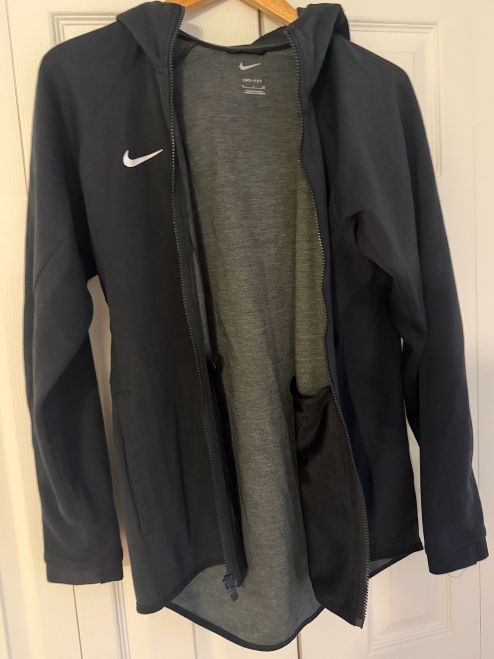Nike Men’s NFL Dri-FIT Black Full-Zip Hoodie Size Small - Picture 3 of 7